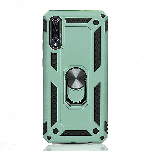 Maskica za Samsung Galaxy A30s / A50 "Men Of Steel" - Metalik zelena