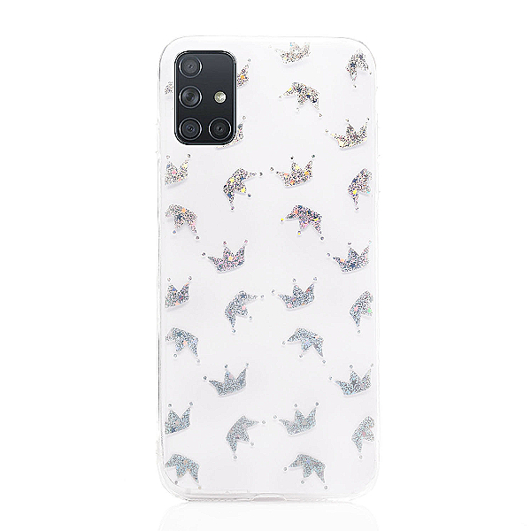 Maskica za Samsung Galaxy A51 "Shape N Shine" - kruna