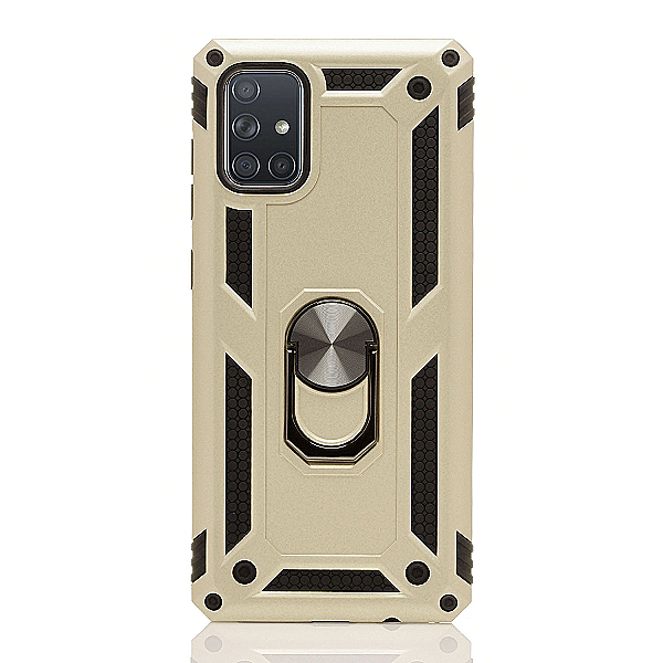 Maskica za Samsung Galaxy A51 "Men Of Steel" - Metalik zlatna