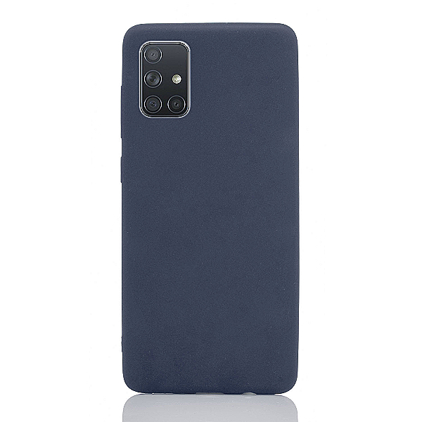 Maskica za Samsung Galaxy A51 "One Color Rhapsody" - Tamno plava