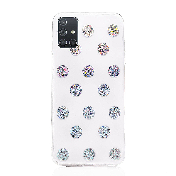 Maskica za Samsung Galaxy A51 "Shape N Shine" - točkice
