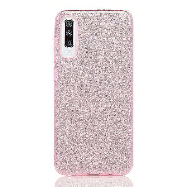 Maskica za Samsung Galaxy A70 "Diamonds Are Forever" - Roza
