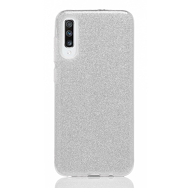 Maskica za Samsung Galaxy A70 "Diamonds Are Forever" - Srebrna