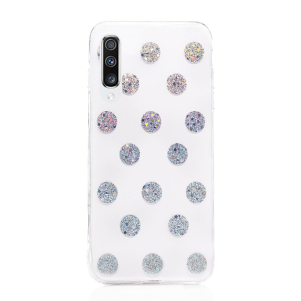 Maskica za Samsung Galaxy A70 "Shape N Shine" - točkice
