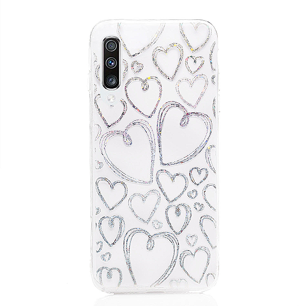 Maskica za Samsung Galaxy A70 "Shape N Shine" - veliko srce