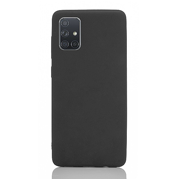 Maskica za Samsung Galaxy A71 "Back To Basics" - Crna