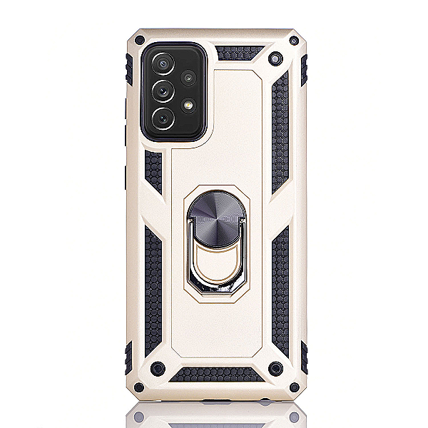 Maskica za Samsung Galaxy A72 "Men Of Steel" - Metalik zlatna
