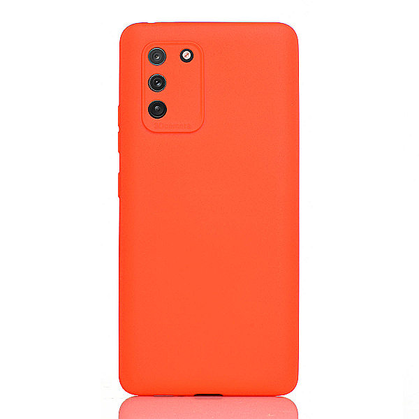 Maskica za Samsung Galaxy A91 / S10 Lite (2020) "Back To Basics" - Fluorescentno narančasta