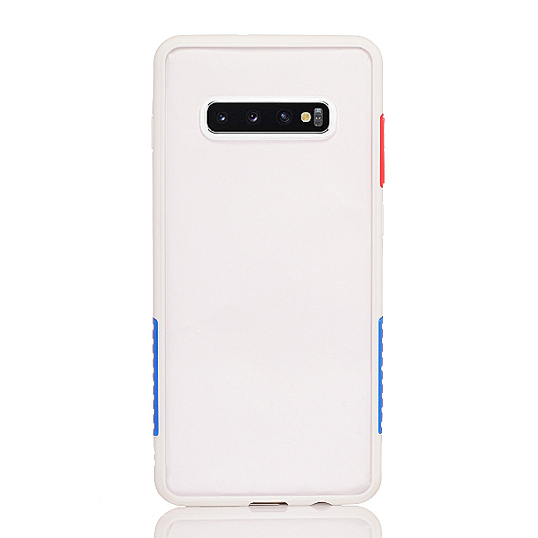 Maskica za Samsung Galaxy S10+ "Pop Of Color" - Bijela #1