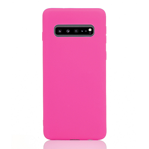 Maskica za Samsung Galaxy S10+ "One Color Rhapsody" - Fuksija roza
