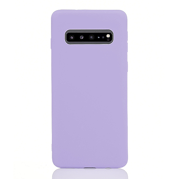Maskica za Samsung Galaxy S10 "One Color Rhapsody" - Pastelno ljubičasta