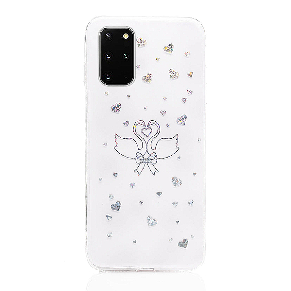 Maskica za Samsung Galaxy S20+ "Shape N Shine" - labud
