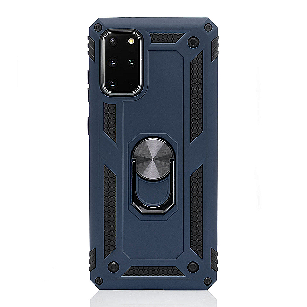 Maskica za Samsung Galaxy S20+ "Men Of Steel" - Metalik plava