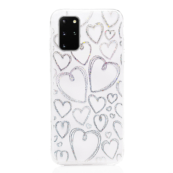 Maskica za Samsung Galaxy S20+ "Shape N Shine" - veliko srce