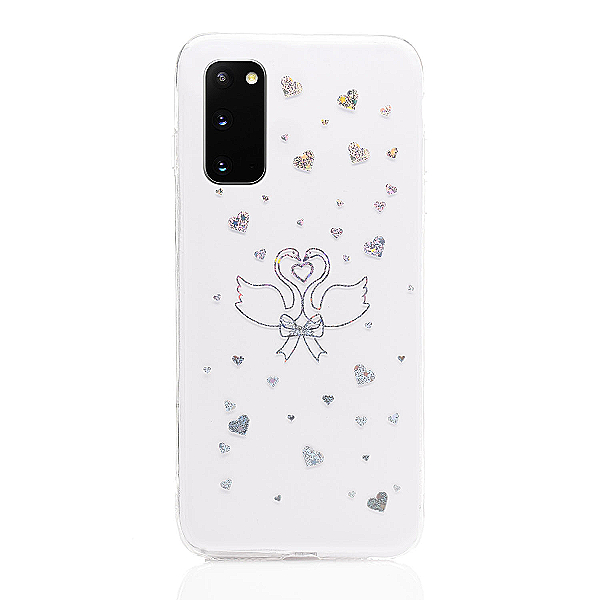 Maskica za Samsung Galaxy S20 "Shape N Shine" - labud