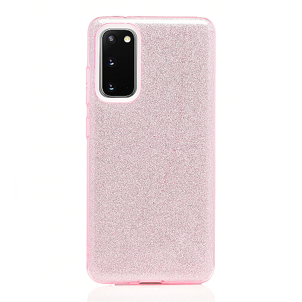 Maskica za Samsung Galaxy S20 "Diamonds Are Forever" - Roza