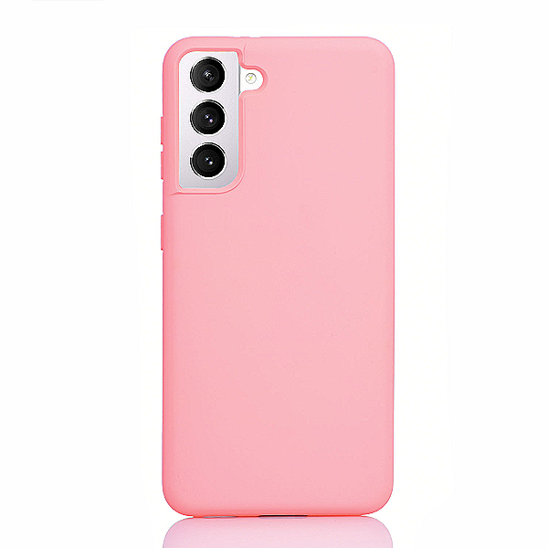 Maskica za Samsung Galaxy S21+ "One Color Rhapsody" - Pastelno roza