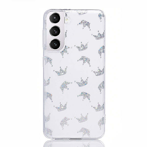 Maskica za Samsung Galaxy S21+ "Shape N Shine" - kruna