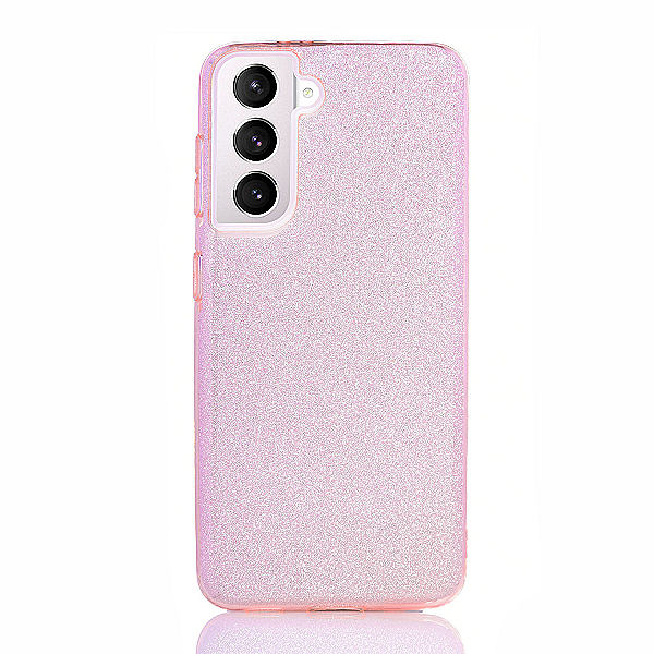 Maskica za Samsung Galaxy S21+ "Diamonds Are Forever" - Roza