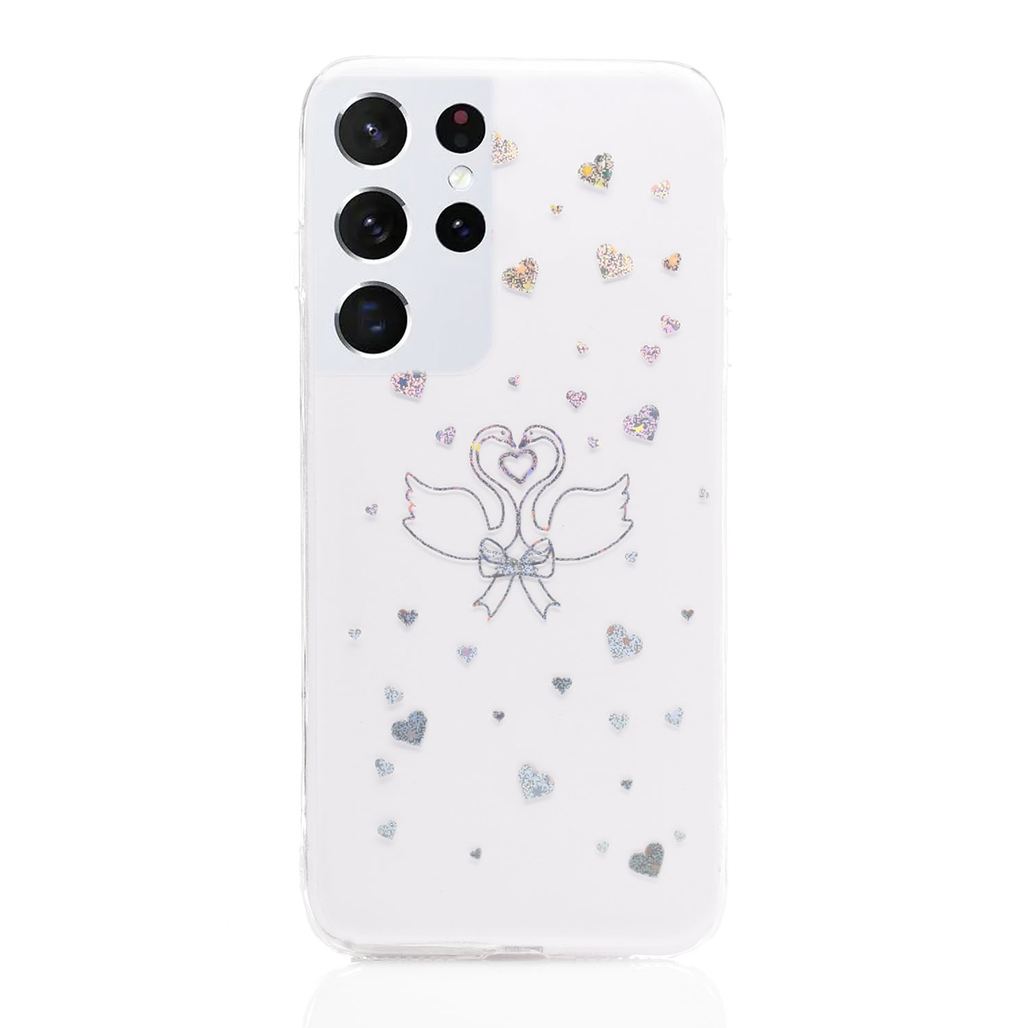 Maskica za Samsung Galaxy S21 Ultra "Shape N Shine" - labud Maskica za Samsung Galaxy S21 Ultra "Shape N Shine" - labud