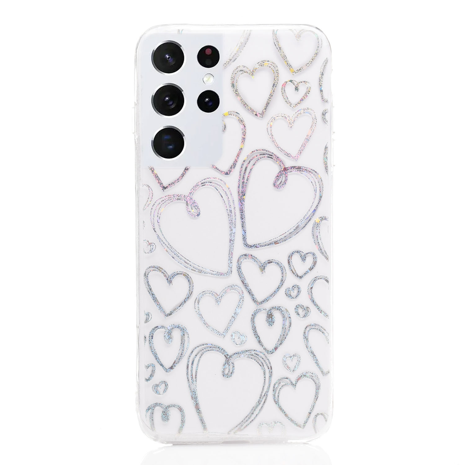 Maskica za Samsung Galaxy S21 Ultra "Shape N Shine" - veliko srce Maskica za Samsung Galaxy S21 Ultra "Shape N Shine" - veliko srce