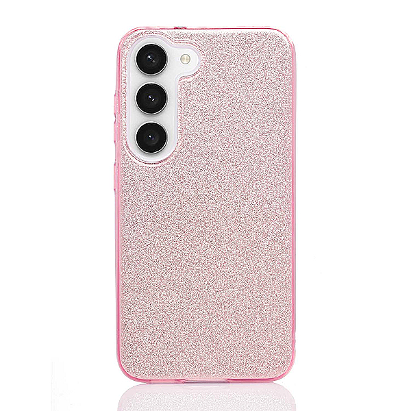 Maskica za Samsung Galaxy S23+ "Diamonds Are Forever" - Roza