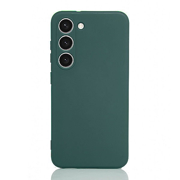 Maskica za Samsung Galaxy S23+ "One Color Rhapsody" - Smaragdno zelena