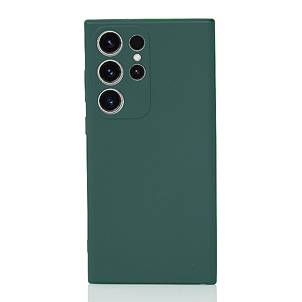 Maskica za Samsung Galaxy S23 Ultra "One Color Rhapsody" - Smaragdno zelena