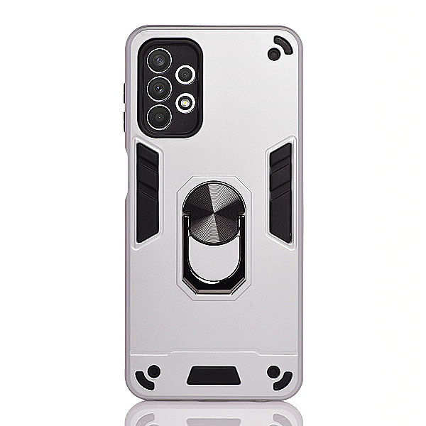 Maskica za Samsung Galaxy A13 (4G) / A23 / A32 5G "Men Of Steel" - Metalik srebrna #3