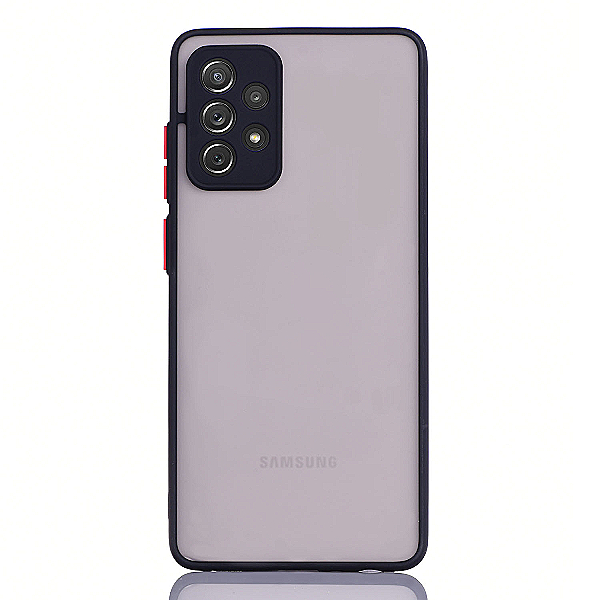 Maskica za Samsung Galaxy A52 / A52s "Pop Of Color" - Crna