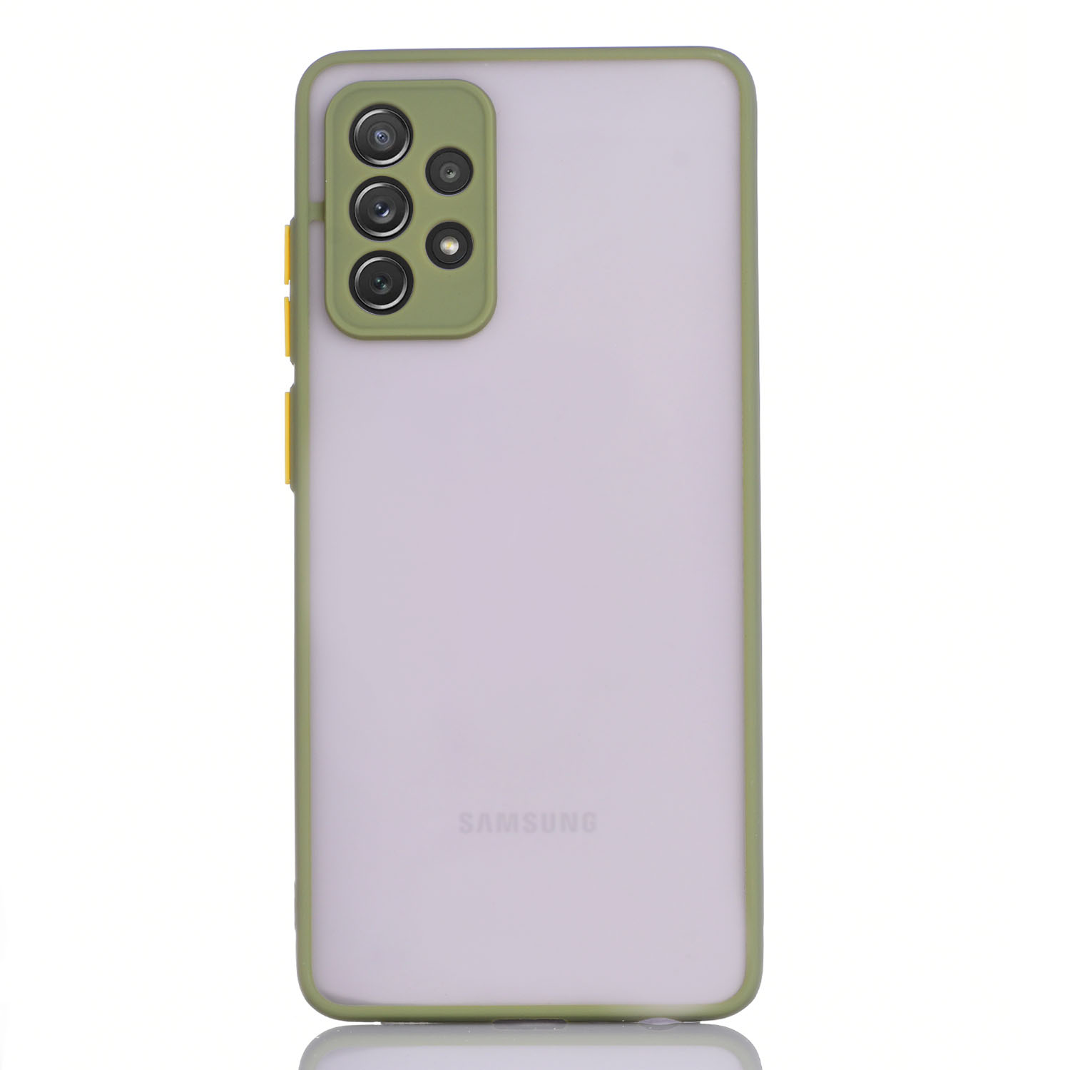 Maskica za Samsung Galaxy A52 / A52s "Pop Of Color" - Maslinasto zelena Maskica za Samsung Galaxy A52 / A52s "Pop Of Color" - Maslinasto zelena