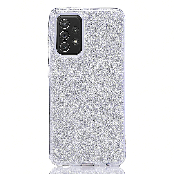Maskica za Samsung Galaxy A52 / A52s "Diamonds are forever" - Srebrna
