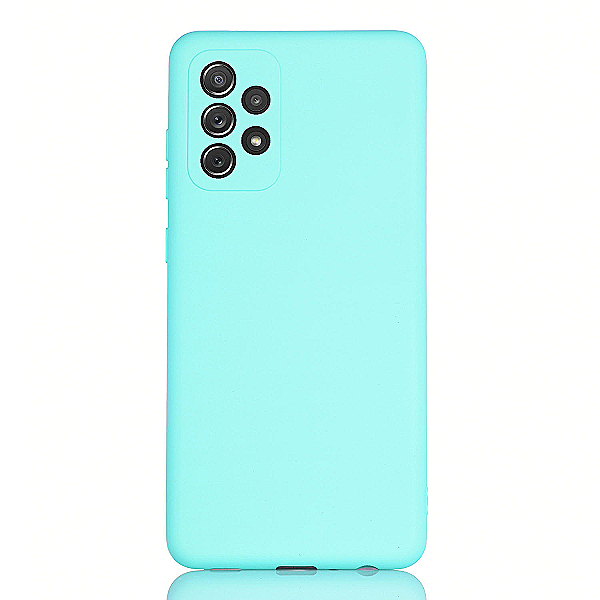 Maskica za Samsung Galaxy A52 / A52s "One Color Rhapsody" - Tirkizno zelena