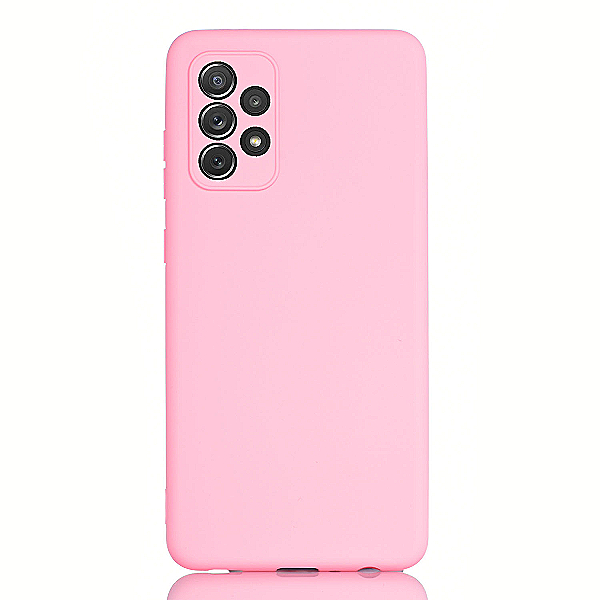 Maskica za Samsung Galaxy A72 "One Color Rhapsody" - Pastelno roza