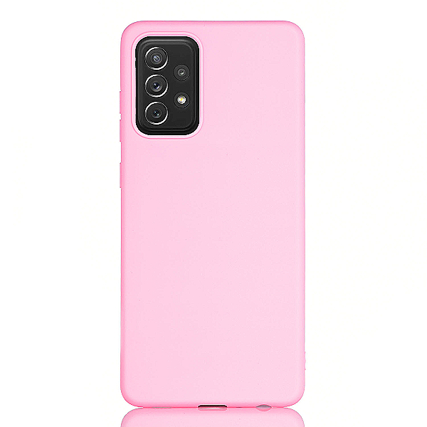 Maskica za Samsung Galaxy A72 "Back To Basics" - Svijetlo roza