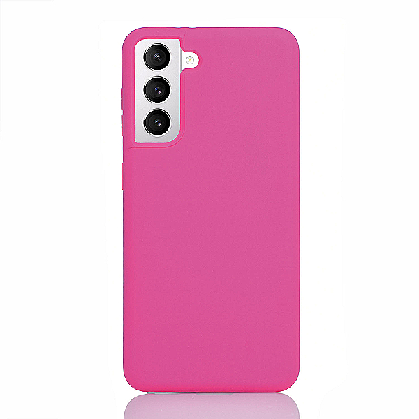 Maskica za Samsung Galaxy S21 "One Color Rhapsody" - Fuksija roza
