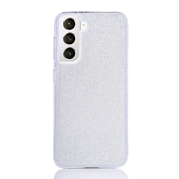 Maskica za Samsung Galaxy S21 "Diamonds Are Forever" - Srebrna
