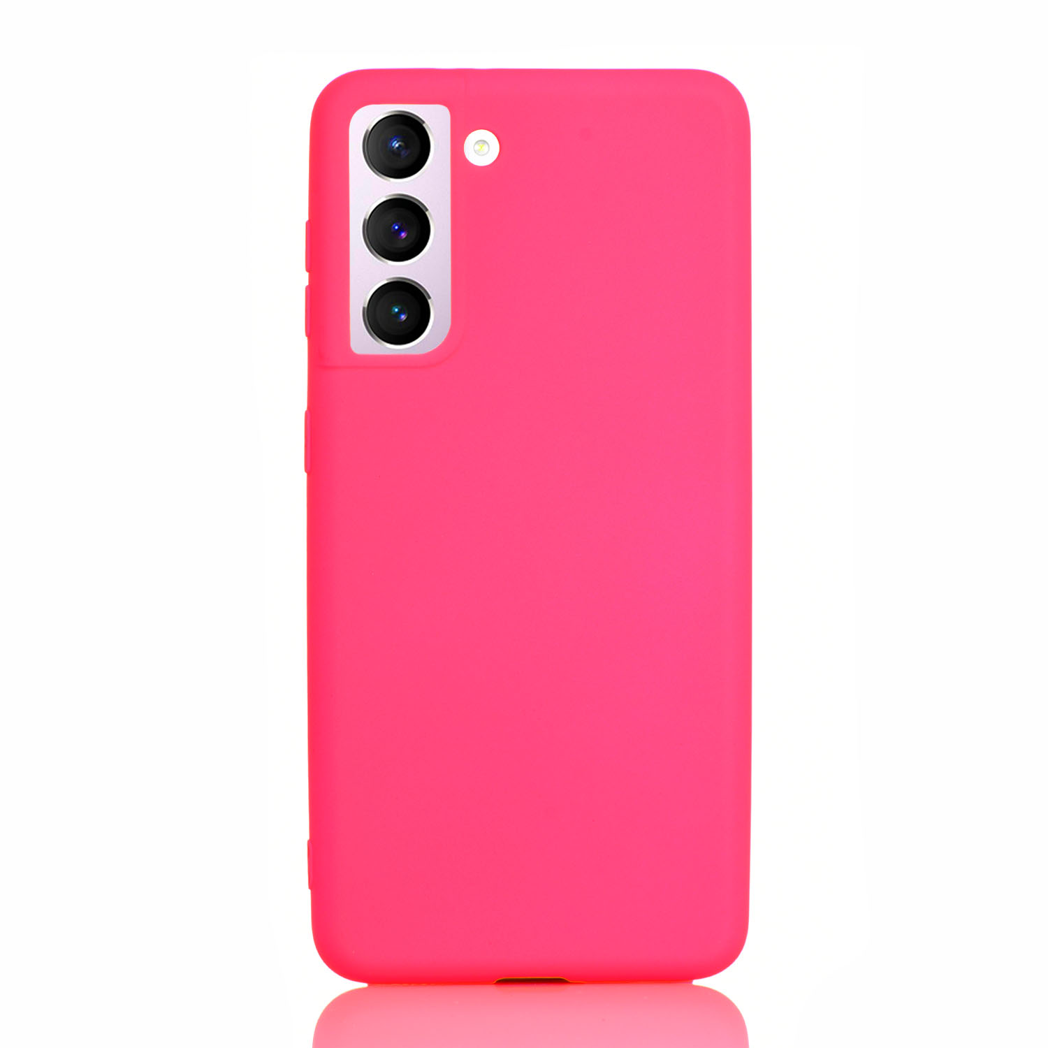 Maskica za Samsung Galaxy S22 "One Color Rhapsody" - Fluorescentno roza Maskica za Samsung Galaxy S22 "One Color Rhapsody" - Fluorescentno roza