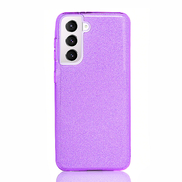 Maskica za Samsung Galaxy S22 "Diamonds Are Forever" - Ljubičasta