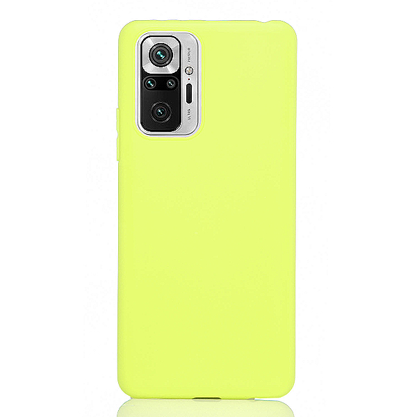 Maskica za Xiaomi Redmi Note 10 Pro "One Color Rhapsody" - Žuta