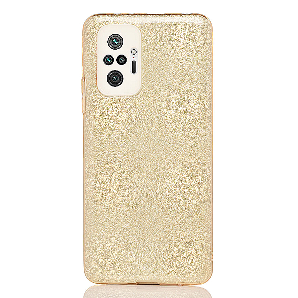 Maskica za Xiaomi Redmi Note 10 Pro "Diamonds Are Forever" - Zlatna