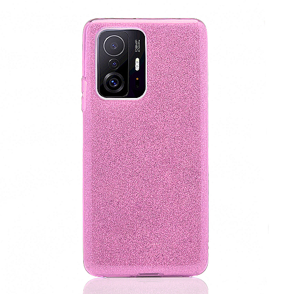 Maskica za Xiaomi Redmi A3 "Diamonds Are Forever" - Tamno roza
