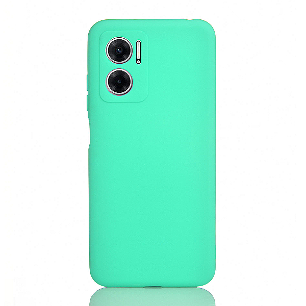 Maskica za Xiaomi Redmi 10 5G "One Color Rhapsody" - Tirkizno zelena