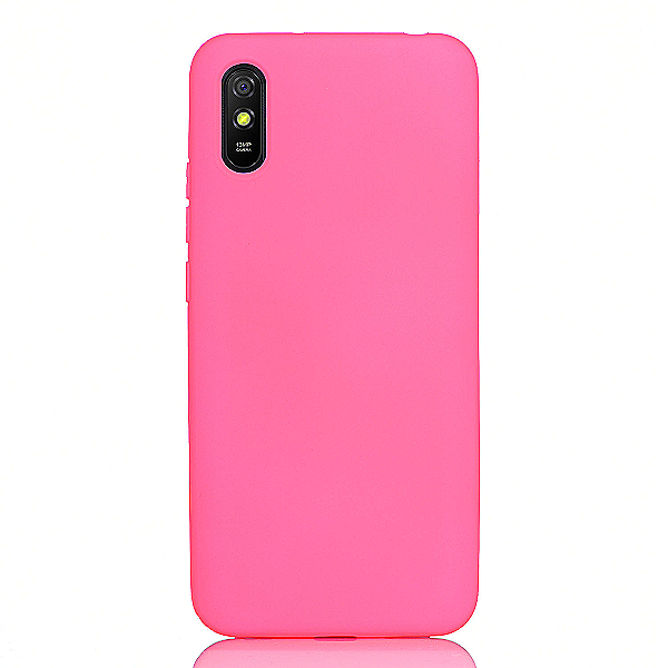 Maskica za Xiaomi Redmi 9A / Redmi 9AT "One Color Rhapsody" - Fluorescentno roza