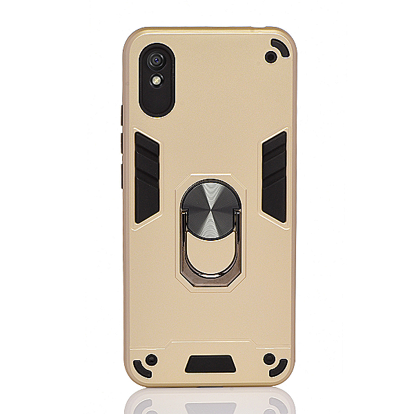 Maskica za Xiaomi Redmi 9A / Redmi 9AT "Men Of Steel" - Metalik zlatna #3