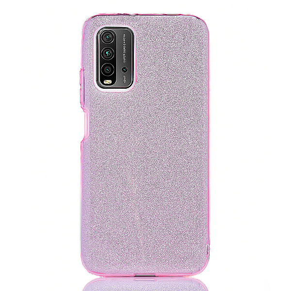 Maskica za Xiaomi Redmi 9T "Diamonds Are Forever" - Roza