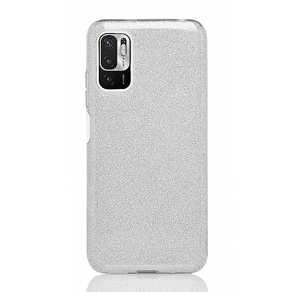 Maskica za Xiaomi Redmi Note 10 5G "Diamonds Are Forever" - Srebrna