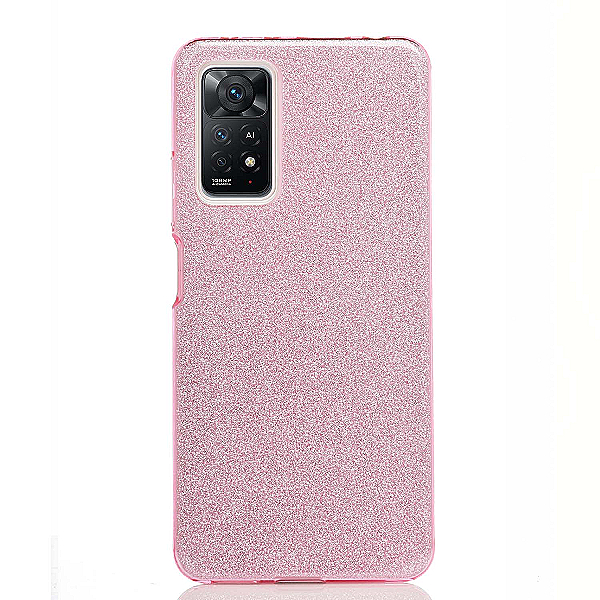 Maskica za Xiaomi Redmi Note 11 Pro "Diamonds Are Forever" - Roza