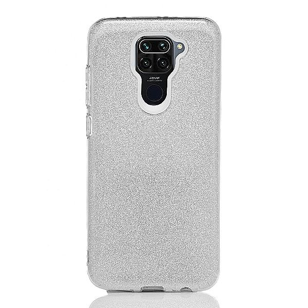 Maskica za Xiaomi Redmi Note 9 "Diamonds Are Forever" - Srebrna