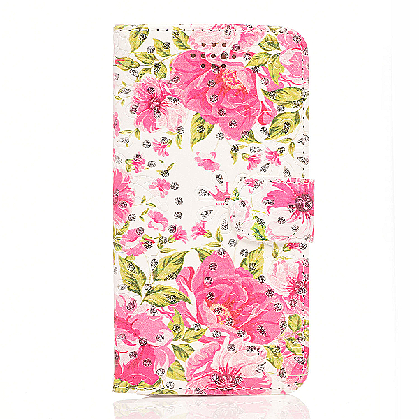 Torbica za iPhone X / iPhone XS "Two Faced Motive" - cvijet